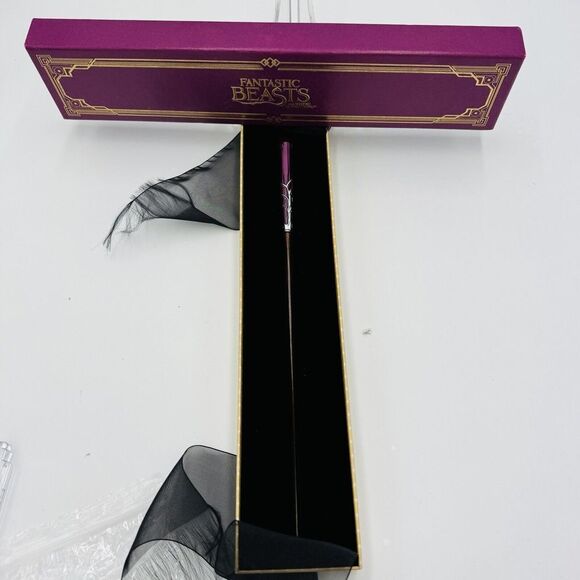 Harry Potter Fantastic Beasts 14” SERAPHINA PICQUERY WAND NEW Noble Collection - Picture 6 of 12